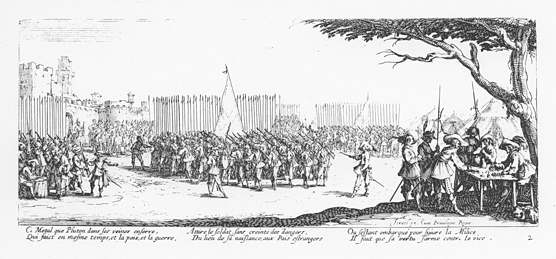 Les_misères_et_les_malheurs_de_la_guerre_-_02_-_Lenrôlement_des_troupes