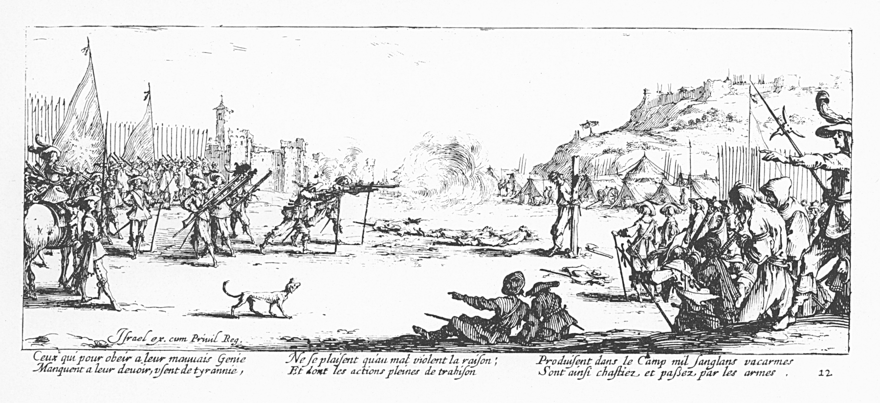 Les_misères_et_les_malheurs_de_la_guerre_-_12_-_Larquebusade