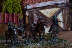Les-gardes-de-Rohan-sont-des-mousquetaires-a-cheval-qui-supportentles gendarmes par lef eu